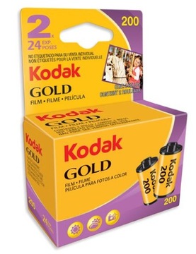 Пленка Kodak Gold 200 / 24 (135) box 2 шт.
