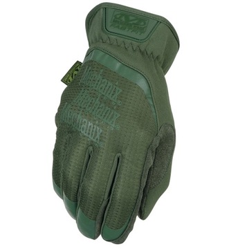 Захисні тактичні рукавички Mechanix Wear FastFit-оливкові L