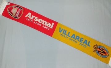 Двусторонний шарф Arsenal Villarreal 2006