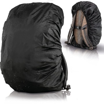 Водонепроницаемый чехол для рюкзака 30-40 литров легкий вес 55 x 35 x 25 см черный