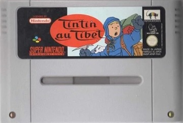 Tintin In Tibet-NINTENDO SNES-Сэм картридж