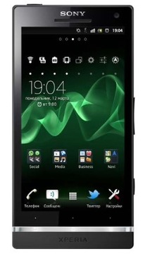 RU Sony Xperia S 1GB / 32GB Black