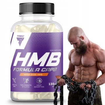 Суха м'язова маса скульптура Trec HMB Formula Caps 120caps.