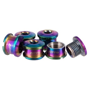 5pcs Titanium Crankset Screws Chainring &