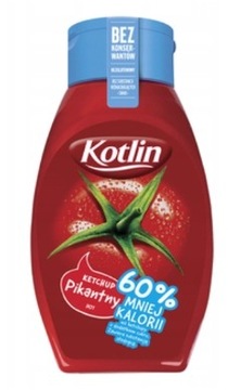 Kotlin Ketchup пряный 60% меньше калорий 450 г