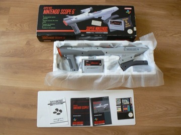 Super NES SNES Nintendo Scope 6 light gun bazooka