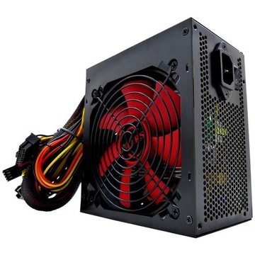Блок живлення ATX 500 Вт PCI-E 3xsata 2xmolex 20 + 4pin OVP OCP PFC 120 мм вентилятор