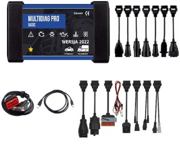 Тестер MULTIDIAG Pro BASIC EDITION кабелі 12 / 24V