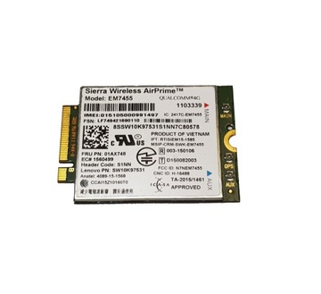 Модем 4G LTE Sierra Wireless AirPrime EM7455 01ax748