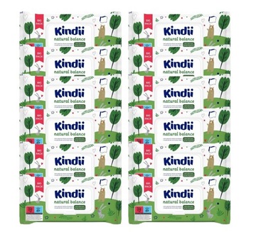 Детские и детские влажные салфетки Kindii Natural Balance 12 PACK