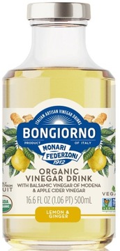 Лимонно-імбирний напій з бальзамічним оцтом Modena bio 500 мл