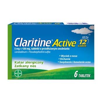Claritine Active, 6 табл.