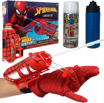 Перчатка Человека-Паука с сетевым или водяным пусковым устройством 2в1