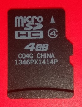 microSDHC 4 ГБ ~ ~ NoName ~ ~ дешево !!! Суперціна !!!