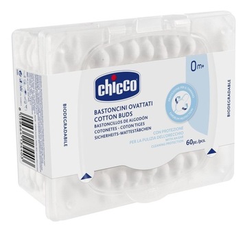 Chicco ушные палочки 0м+ 60шт.