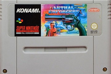 Lethal Enforcers-NINTENDO SNES-Сэм картридж