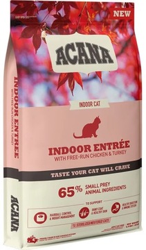 Acana Indoor Entree Cat 4,5 кг сухий корм для кішок