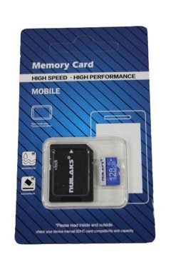 КАРТА MICRO SD NUILAKS 128 ГБ З АДАПТЕРОМ