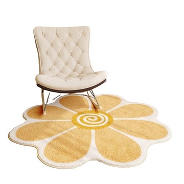 Килим килим килимок декор квітка квітка модель 6