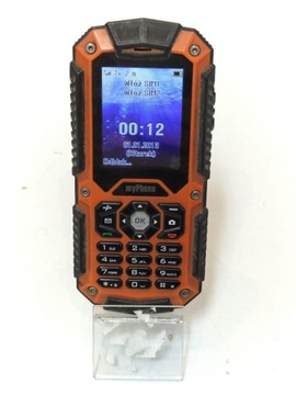 Мобильный телефон myPhone Hammer 32 МБ / 64 МБ оранжевый (414/24)