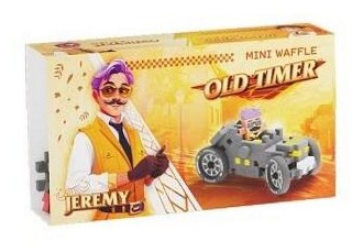Mini Waffle 50 елементів Cars: сірий старий таймер