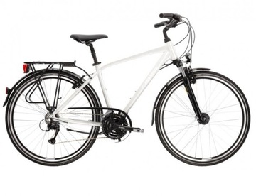 Велосипед Kross Trans 4.0 мужской жемчужный L-21