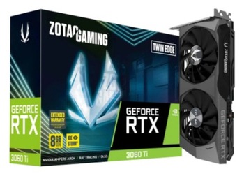 Видеокарта Zotac Gaming GeForce RTX 3060 Ti Twin Edge 8GB LHR 8 ГБ