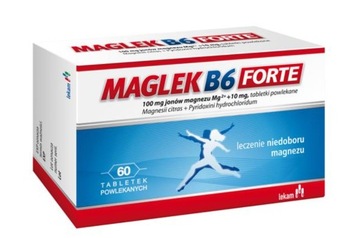MAGLEK B6 форте магний 60 таблеток