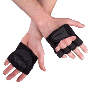 Перчатки для тяжелой атлетики для фитнеса inSPORTline LiftGuard S / M