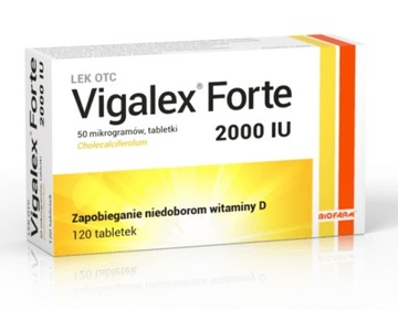 Vigalex Forte 2000 IU, 120 таблеток