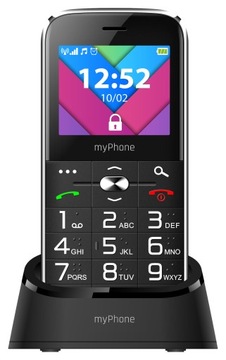 Телефон для пожилых людей myPhone Halo C, большие клавиши, ФОТОКОНТАКТНАЯ станция SOS