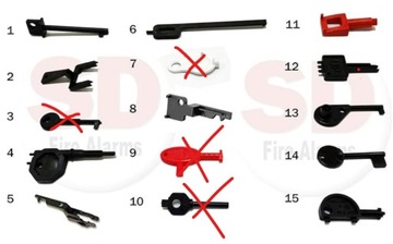 SD Fire Alarms ENG - 15 CallPoint-тест