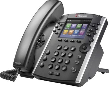 Polycom VVX411 IP телефон 2XGBE SIP 12 linni col