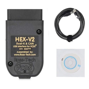 Новий діагностичний інтерфейс HEX-V2 VAG VCDS, Польський