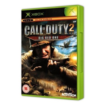 CALL OF DUTY 2 BIG RED ONE XBOX
