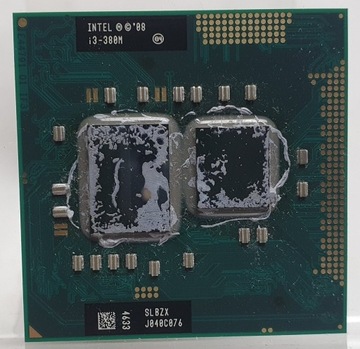 Процессор Intel i3-380M 2,53 ГГц SLBZX