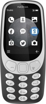 Классический телефон Nokia 3310 Dual Sim черный