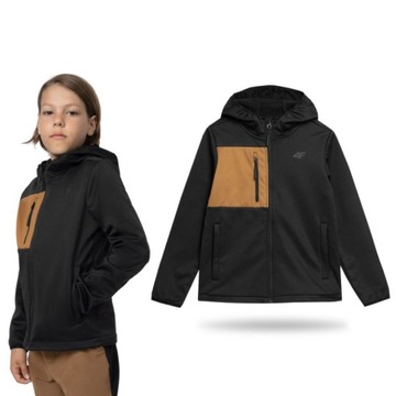 КУРТКА 4F SOFTSHELL ДЛЯ ХЛОПЧИКІВ, ОСІННЯ СПОРТИВНА КУРТКА