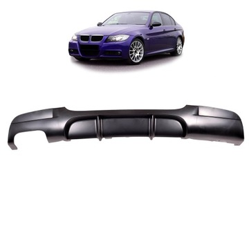 Задний диффузор для BMW 3 (E90) седан 2004-2011