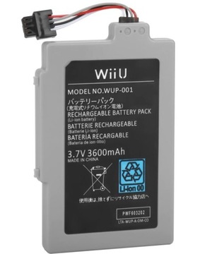 Аккумуляторная батарея для WiiU Wii U Tablet Gamepad 3600mAh WUP-001