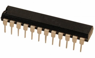 Интегральная схема HM6116ALSP-12: SRAM 16K [2K x 8bit], DIP24