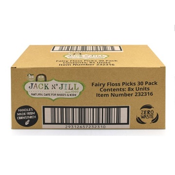 Jack N'Jill зубная нить для детей картонная коробка
