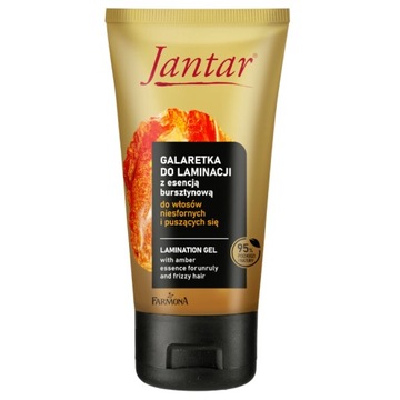 Янтарный кератин 150г сущности ламинирования волос Джантар желе Янтарный