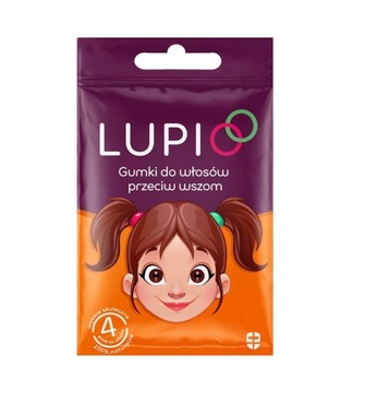 Lupio резинки для волос против вшей 4 шт.