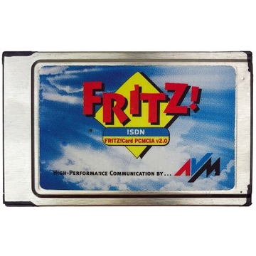 PCMCIA ISDN FRITZ V2. 0 100% OK: pA