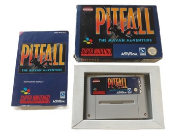 PITFALL SNES PAL NINTENDO ENG