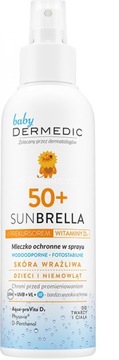 Dermedic Sunbrella защитное молочко SPF 50 + детский спрей 150 мл