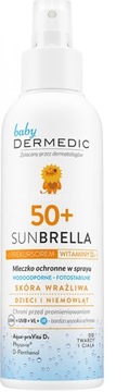 Dermedic Sunbrella захисне молочко SPF 50 + дитячий спрей 150 мл