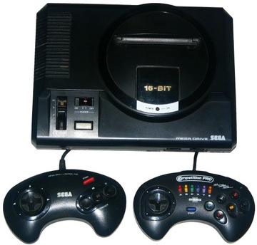 Консоль SEGA Mega Drive + колодки + проводка.