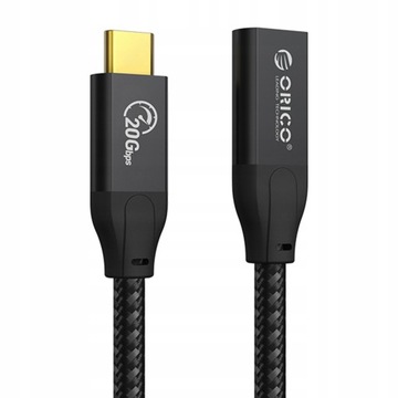 Orico удлинитель USB-C 1м 3.2 Gen2 20 Гб, 4К 100 Вт